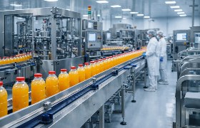 Linhas de produção de alimentos