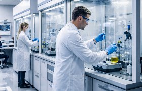 Laboratórios químicos e centros de pesquisa